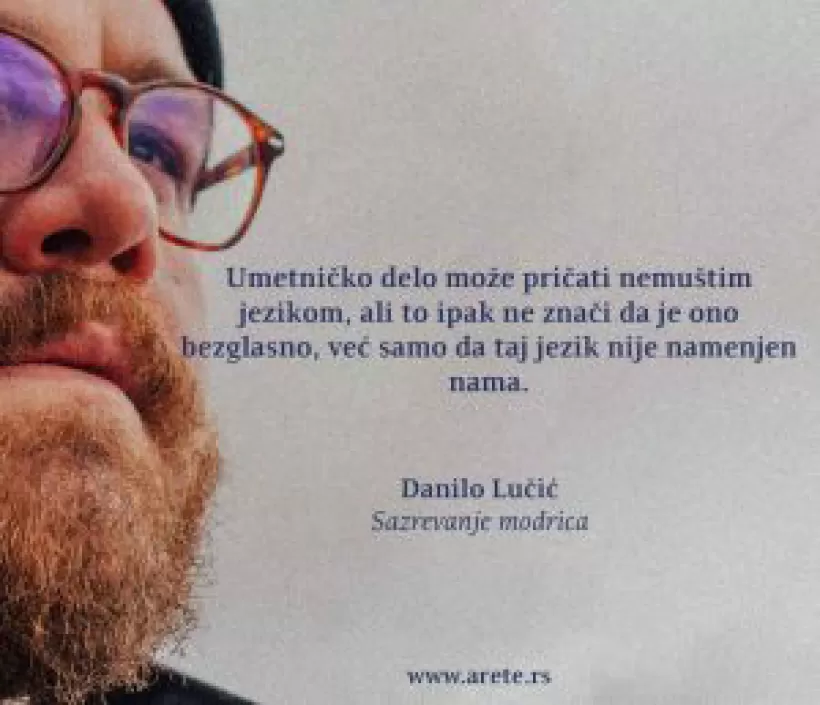 s gajtanom oko vrata, danilo lučić, sazrevanje modrica 